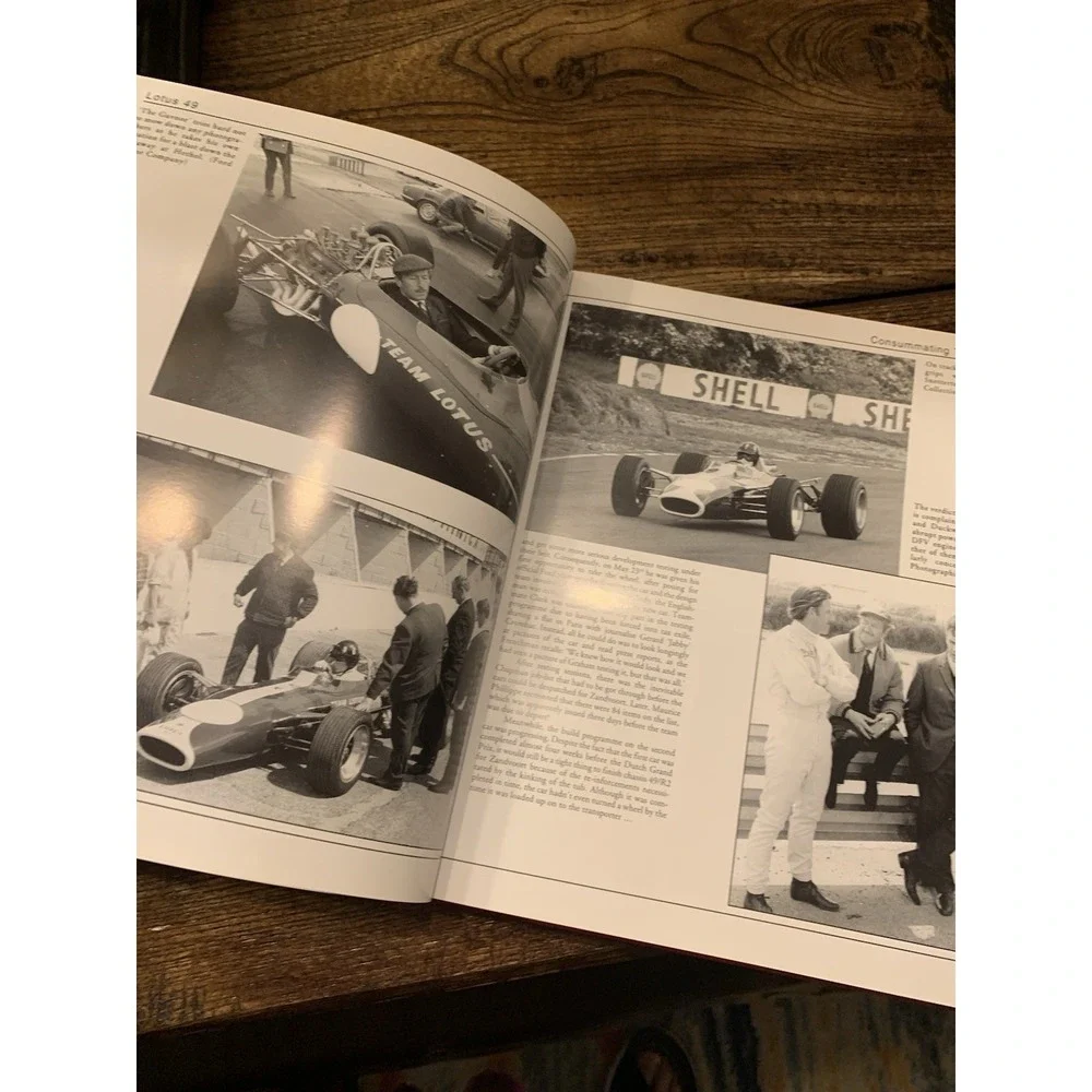 LOTUS 49 THE STORY OF A LEGEND BOOK GOLD LEAF TEAM LOTUS COLIN CHAPMAN JIM CLARK